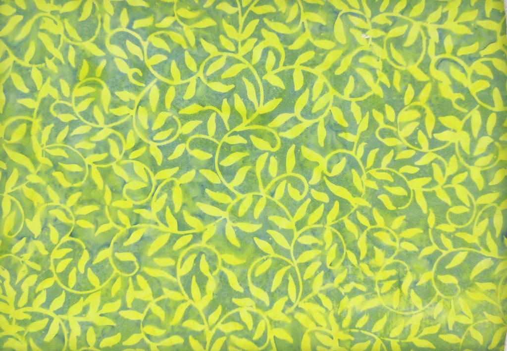 Patchwork batik verde  lima