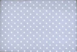 [PESTPA1507340009] Piqué gris estrella blanca