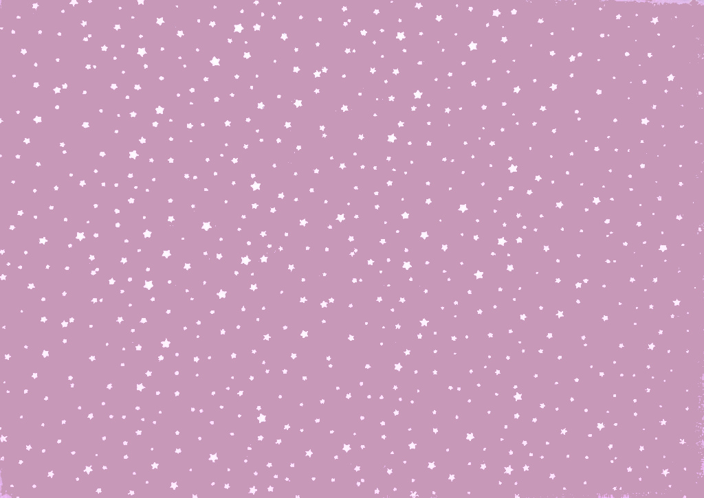 Algodón rosa estrellitas