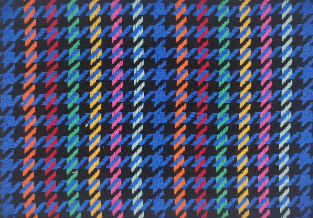 Chanel pata de gallo multicolor