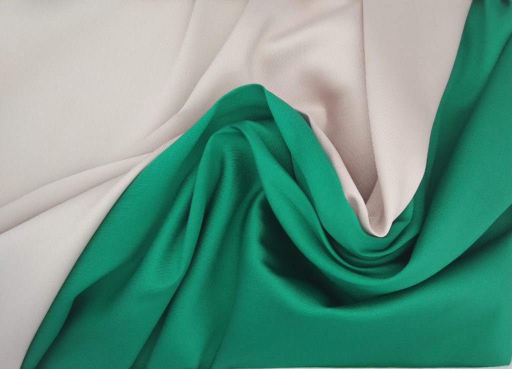 Mikado liso verde hierba, nude