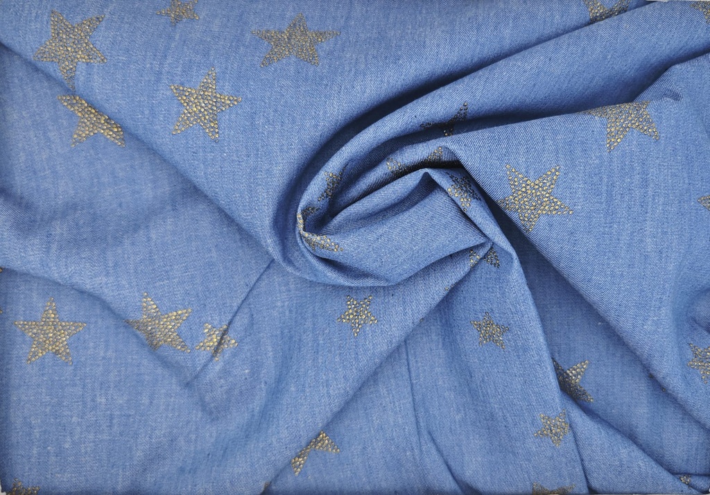 Vaquero estrellas denim