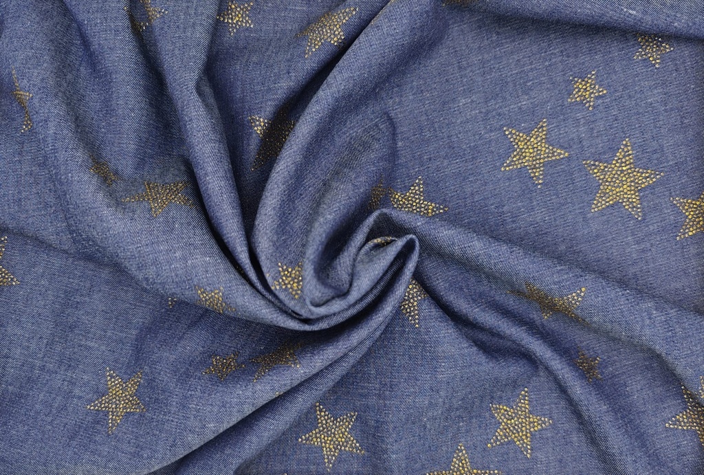 Vaquero estrellas azul