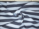 Jacquard rayas marino celeste
