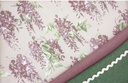 Viella beige con Glicinas