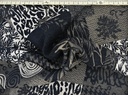 Tapicería jacquard cuadros gris