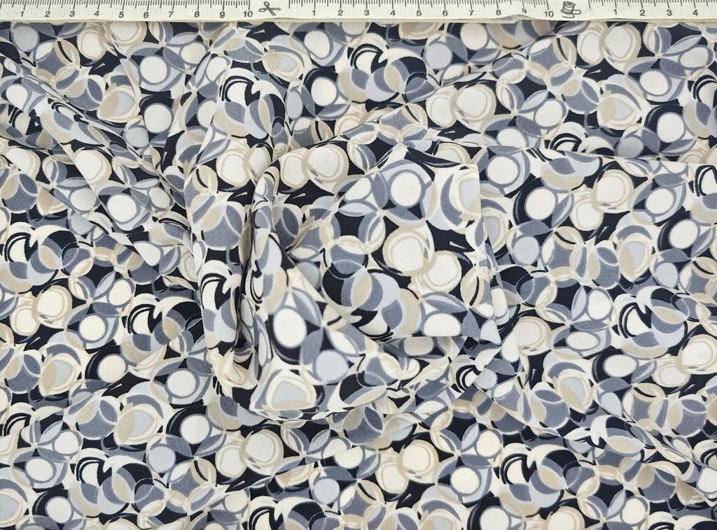 Koshibo circulos gris beige