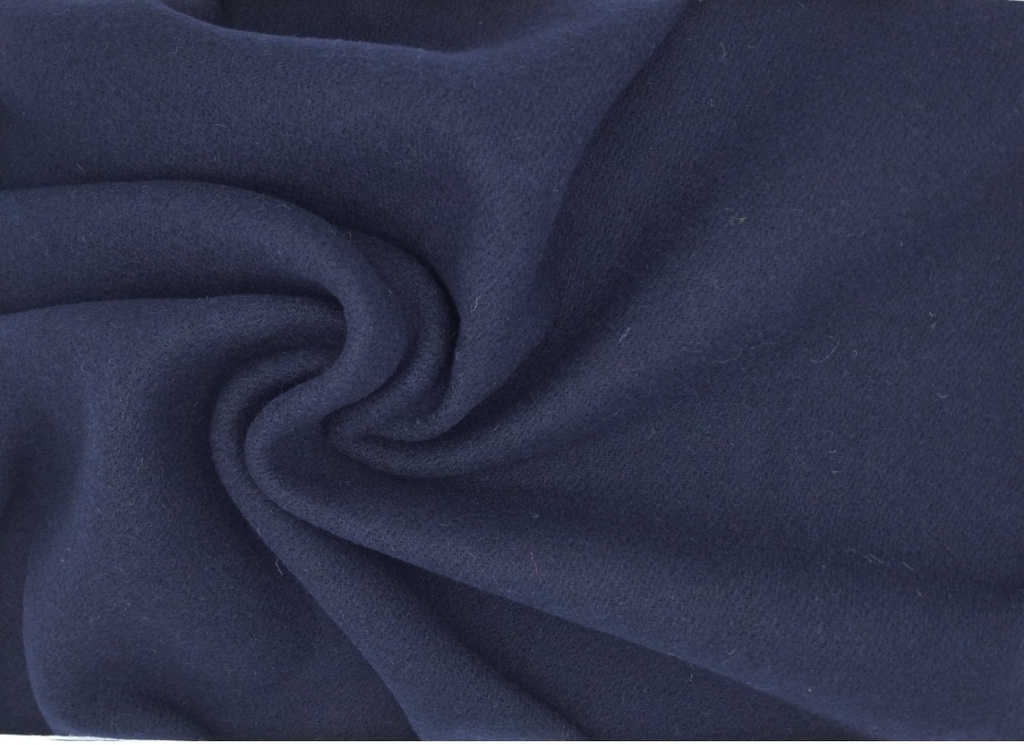 Muflón reversible cuadro/liso azul marino gris 