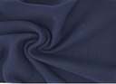 Muflón reversible cuadro/liso azul marino gris 