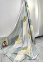 Felpa estampada cuadros
