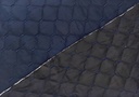Acolchado rombo azul marino