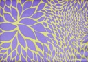 Satén simétricos malva amarillo