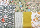 Satén patchwork y pasley