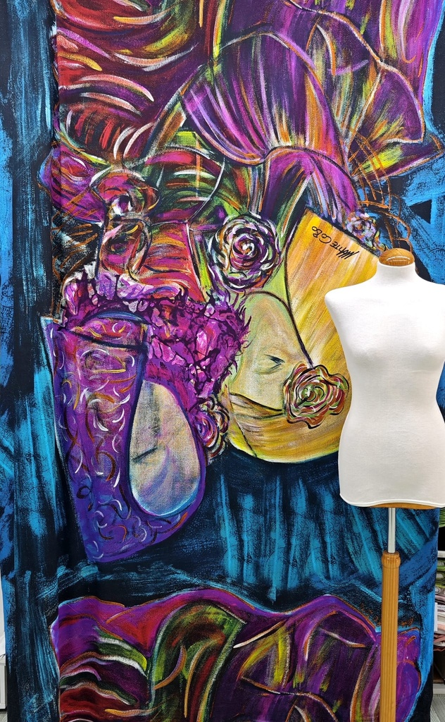 Punto viscosa lycra mercurio