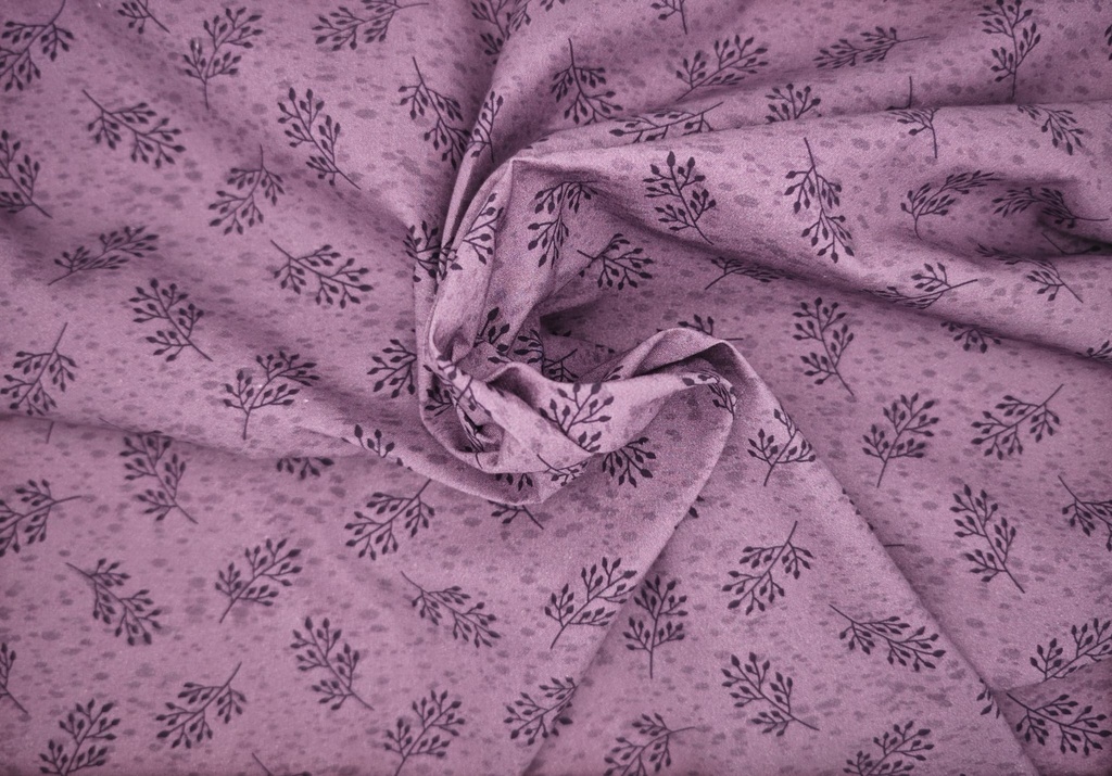 Popelin rombos rosa arcilla