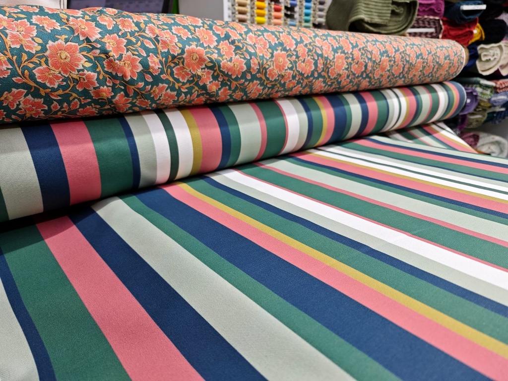 Half panama botella flor coral