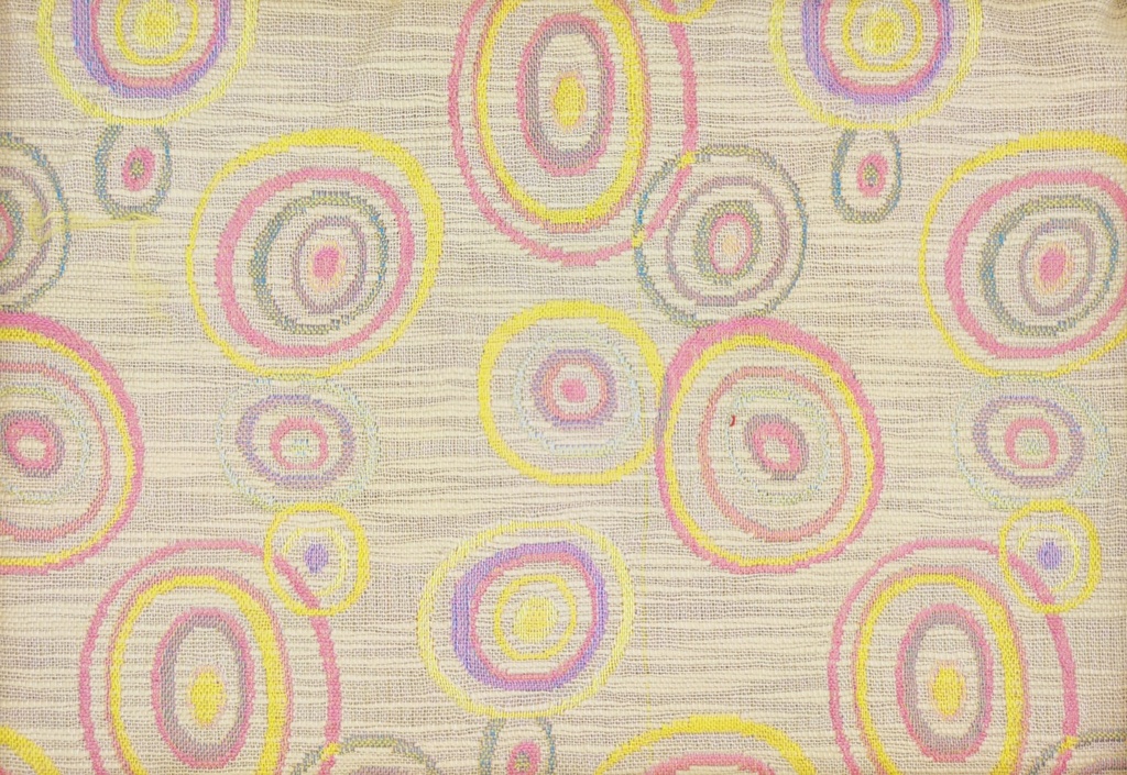 Jacquard danza de anillos beige