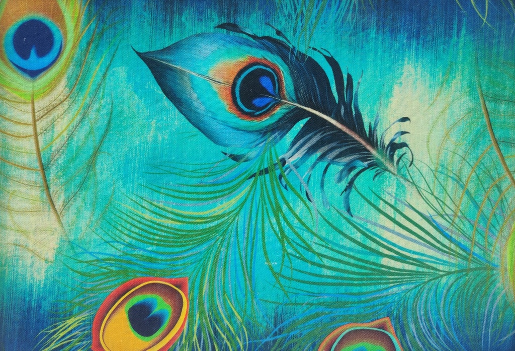 Lino digital plumas