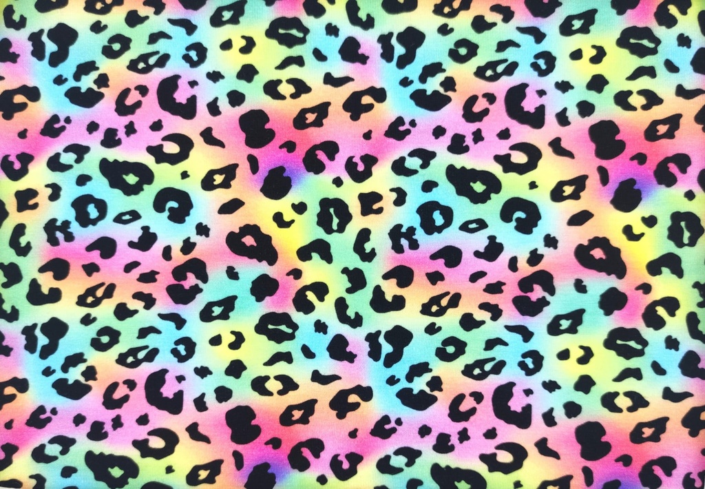 Punto digital leopardo arcoiris