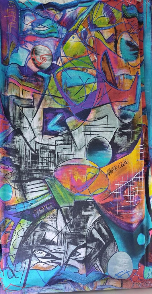 Punto algodón lycra "Enero"