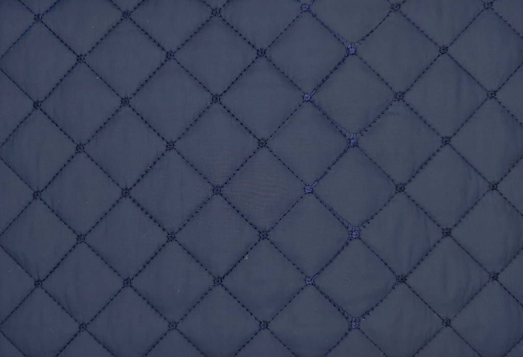 Acolchado rombo azul marino (copia)