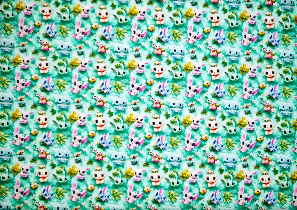 Popelin digital animalitos 3d