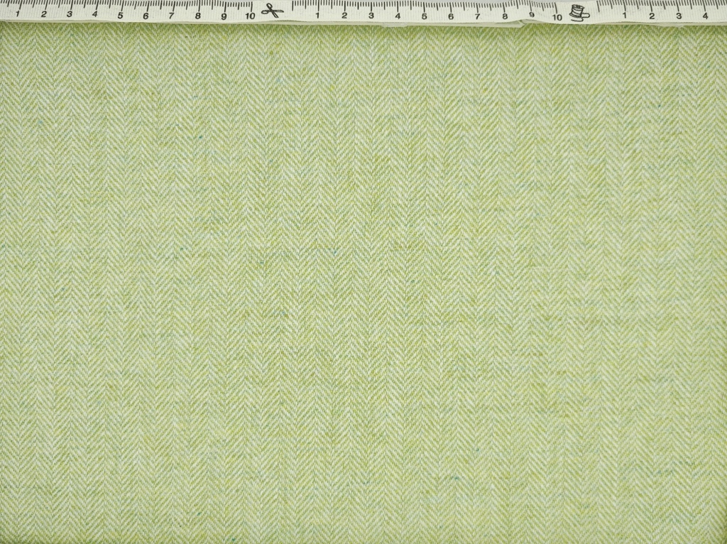 Franela lana espiga verde pistacho