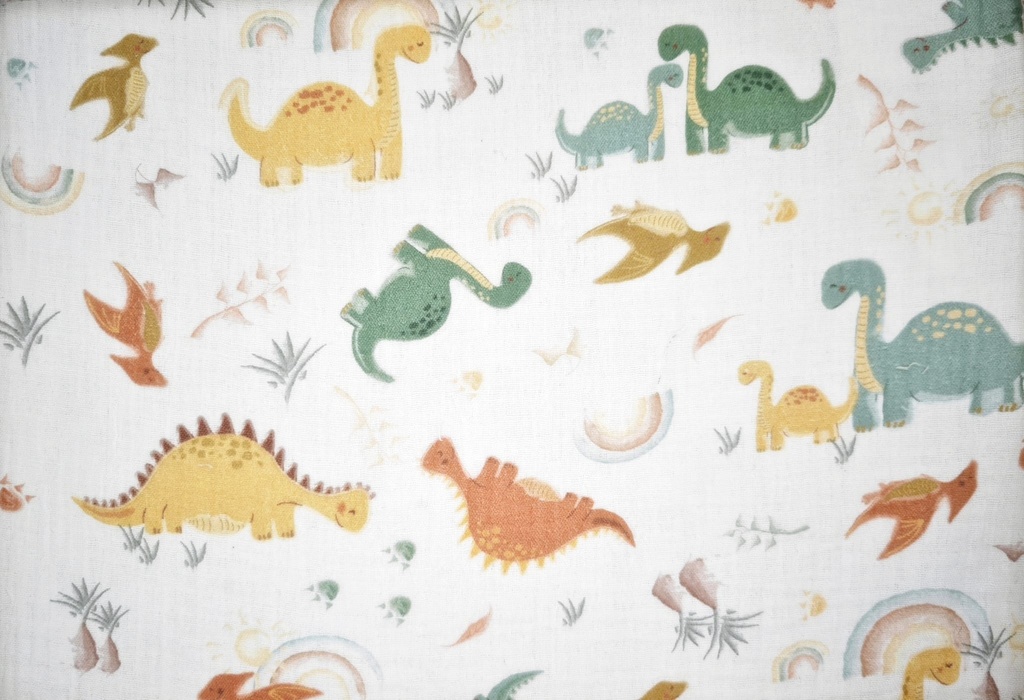 Muselina dinosaurios terra