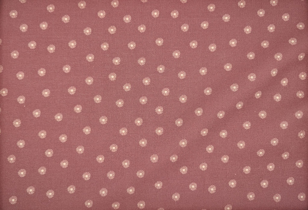 Algodón beige flor teja (copia)