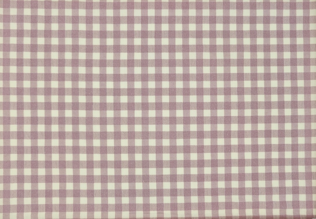 Vichy seersucker rosa antiguo crudo