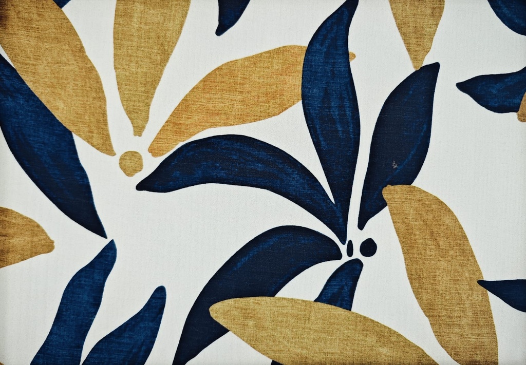 Crepé hojas marino ocres