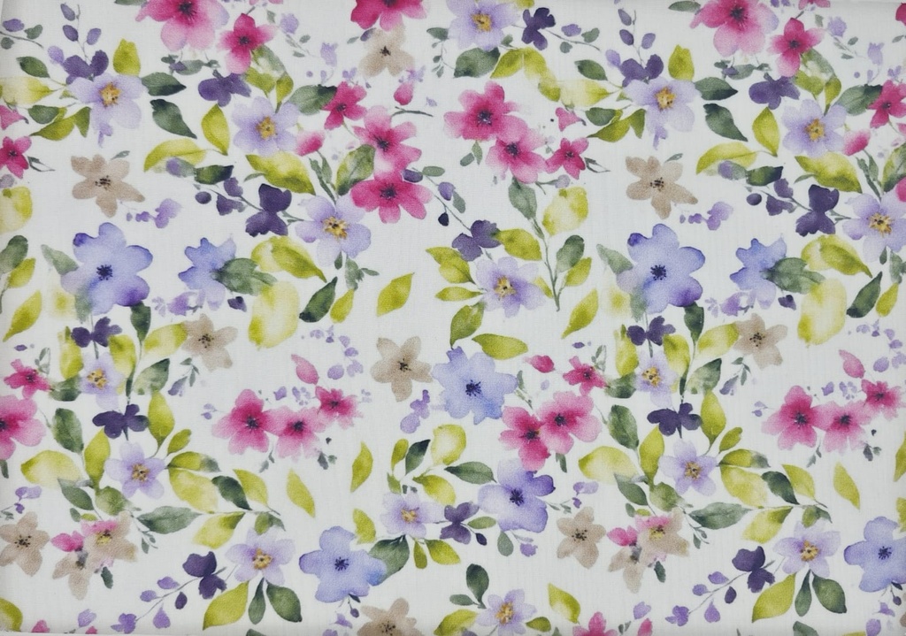 Viscosa satén flor marrón (copia)