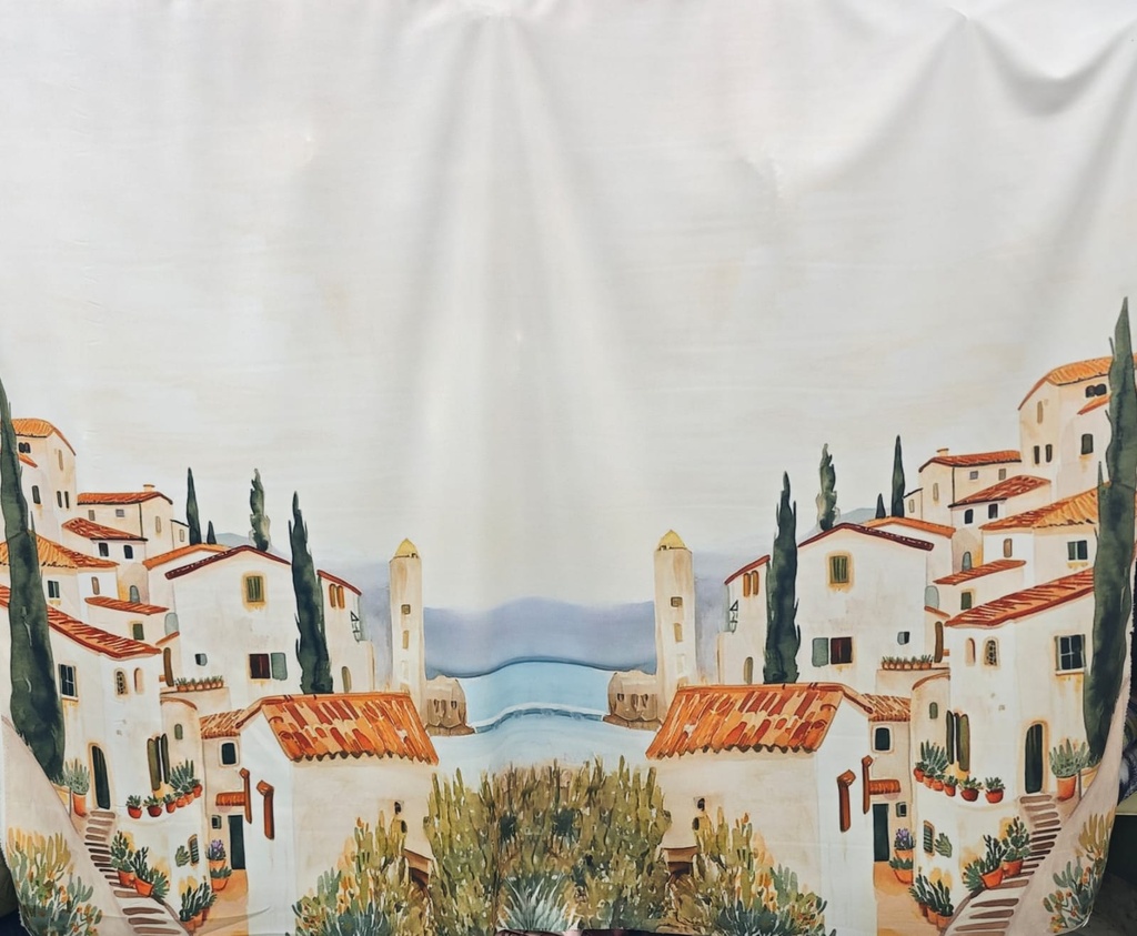 Crep Panel paisaje mediterráneo