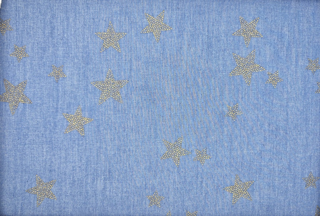 Vaquero estrellas denim