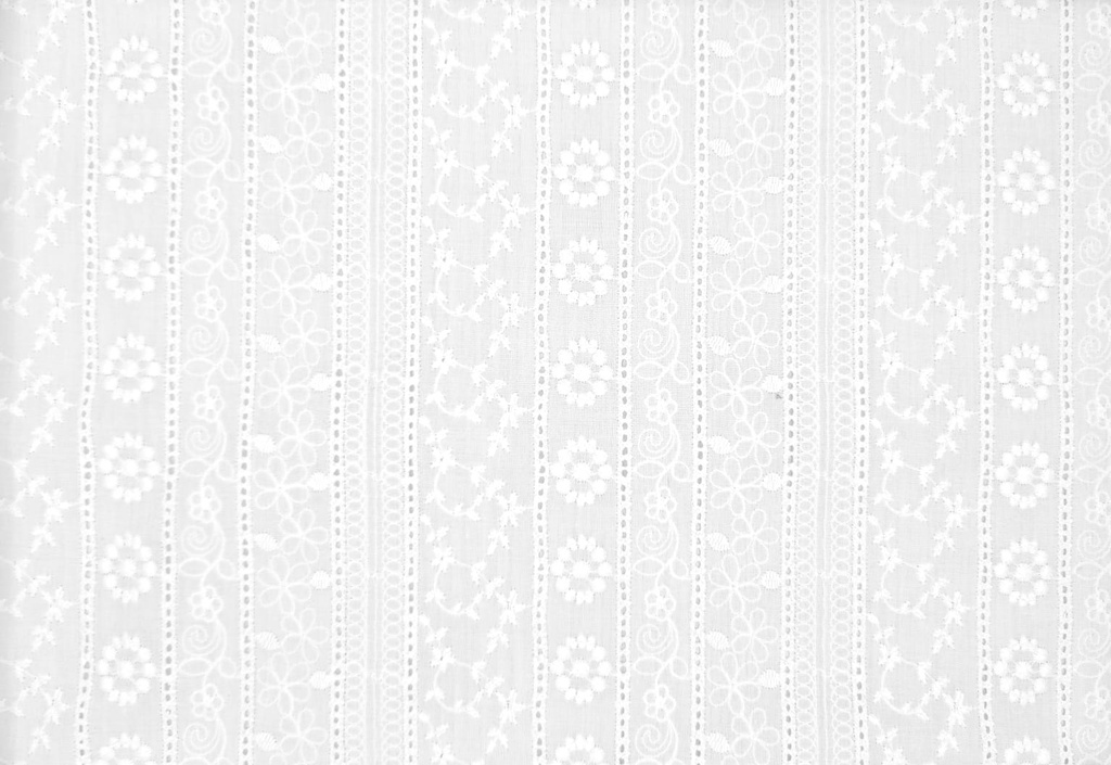 Perforado franjas flores uga