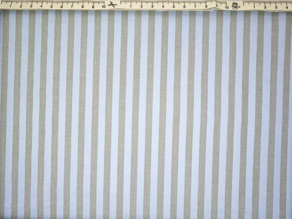 Raya seersucker celeste verde
