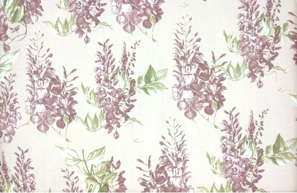 Viella  flor beige verde marrón
