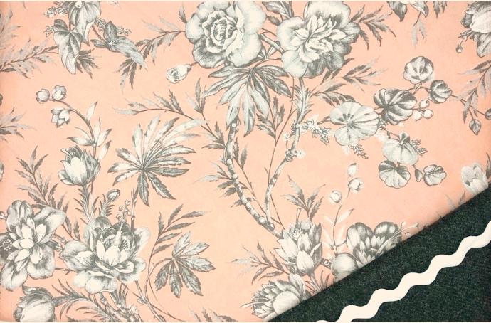 Viella cadmio flor gris