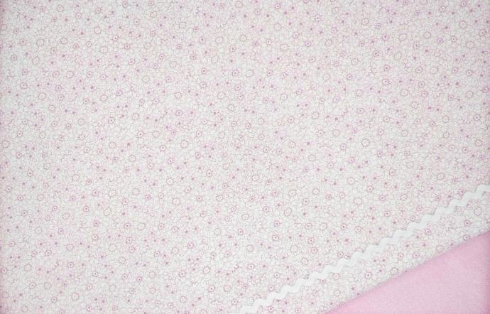 Viella florecitas blanco rosa