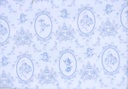 Piqué canutillo estp. toile blanco celeste