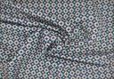 Punto neopreno simétricos negro gris turquesa