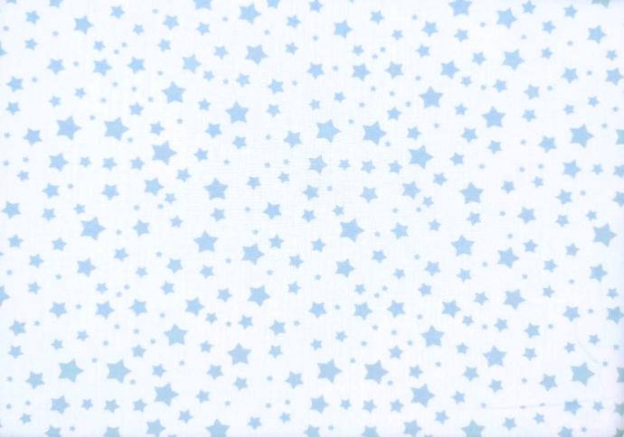 Algodón estrellas azul