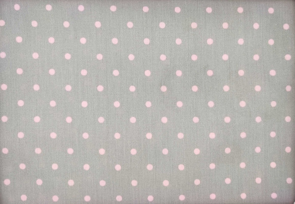 Piqué gris lunar rosa