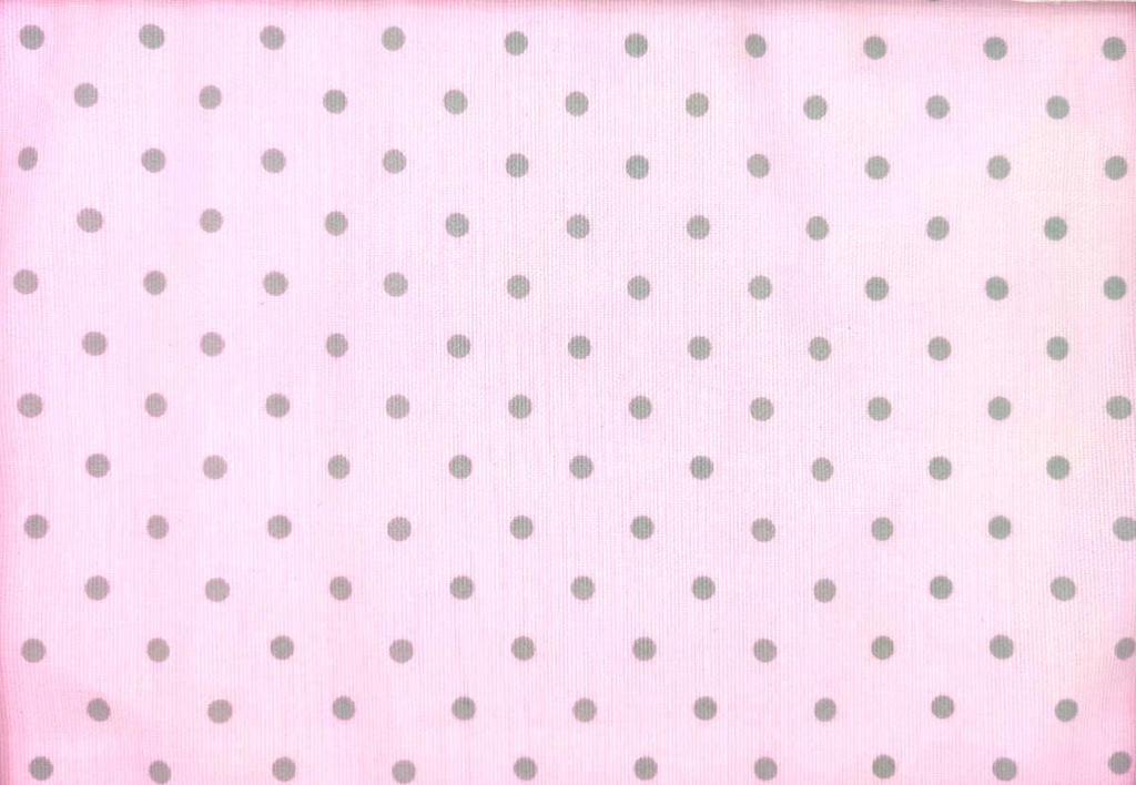 Piqué rosa lunar gris