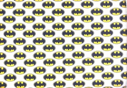 Alg. estp. batman blanco negro amarillo