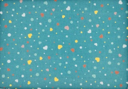 [Color Fridays] Alg. estp. corazones turquesa multicolor