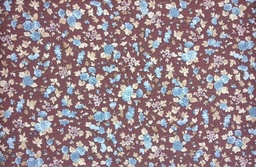 [8441] Viella florecitas granate celeste rosa