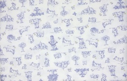 [viella cintia] Viella campestre blanco azul
