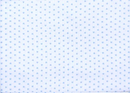 [63398] Piqué canutillo blanco corazones azul celeste