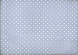 [2633] Piqué canutillo  lunares gris medio blanco 2